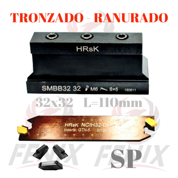 porta lama 3232 ranurado tronzado corte