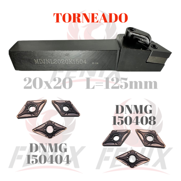 porta torneado izquierdo 20x20