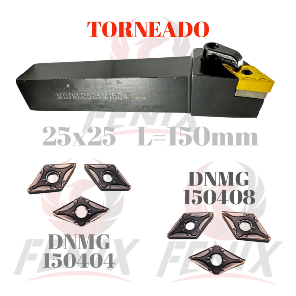 porta torneado izquierdo 25x25